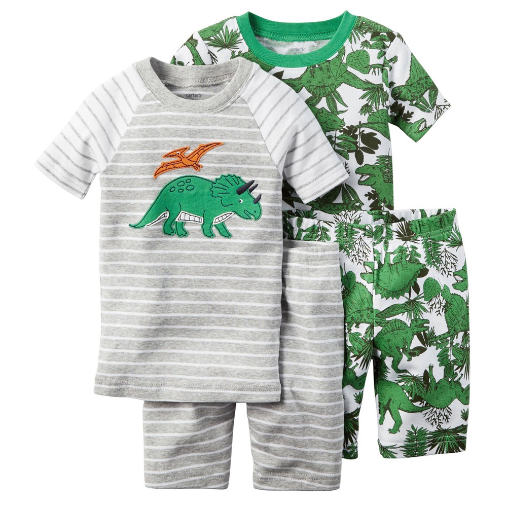 Buy Carters - Boys 4 piece Cotton Pjs - Dinosaurs | Practically Perfect ...