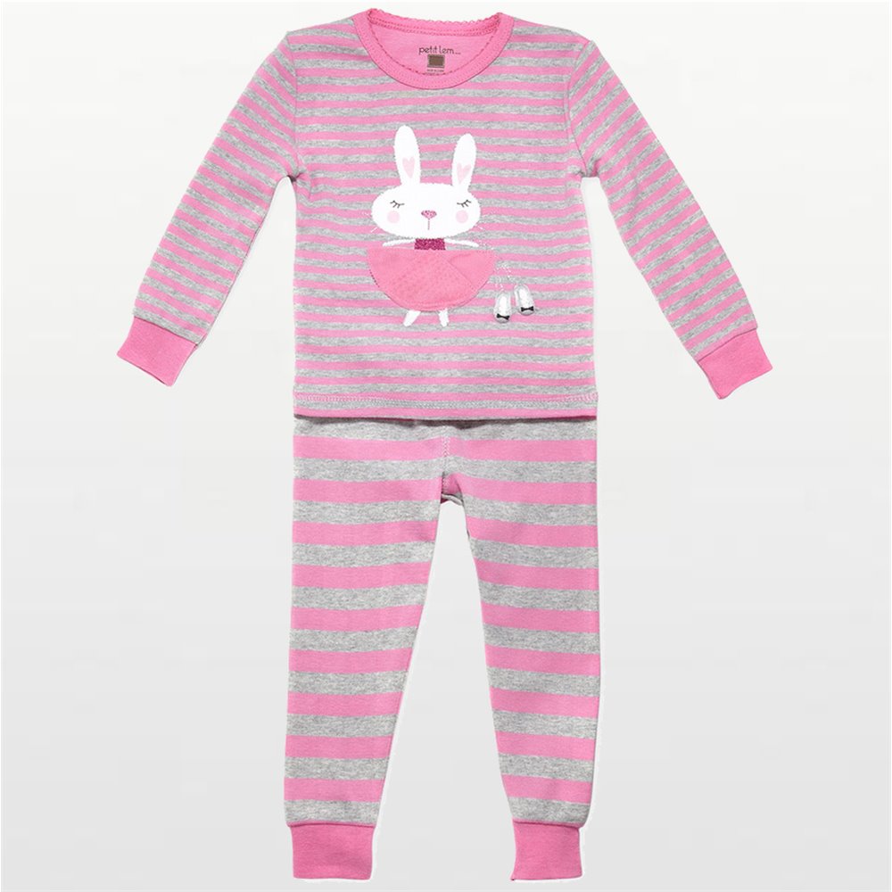 Buy Petit Lem - Girls Bunny Ballerina Pyjamas | Practically Perfect Pyjamas