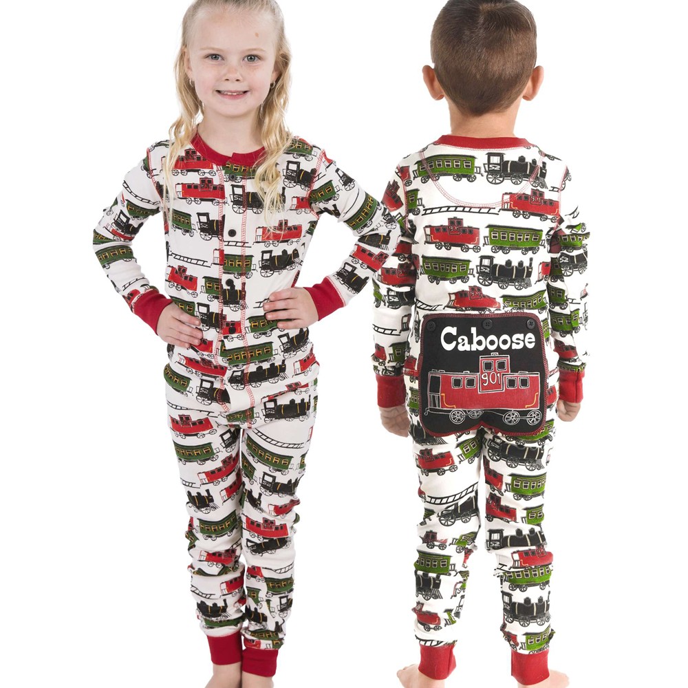 Boys best sale train pyjamas