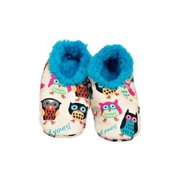 Lazyone - I'm Owl Yours Fuzzy Feet Slippers